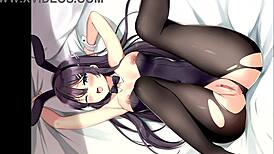 Wow, Sakurajima Mai bunny girl senpai hentai compilation rocks!