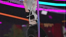 i-i tried pole dancing in vrchat but made some errors in the virtual world with friends.