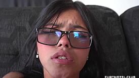 Welcome to Flirt Hotel with New Latina Maid Series