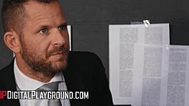 Beautiful Desiree Dulce Takes on Xander Corvus’ Massive Cock in Digital Playground