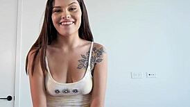 Reyna Delacruz Bends Over For Stepdad's Big Hard Present!