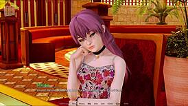 exploring the harem hotel in this anime game