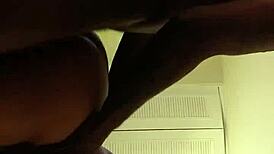 Sexy Redbone Booty Gets Fucked In Voyeur Assfucking Scene