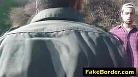 Latina Teen Rides Cock Hard After Fake Border Patrol Lures Her In. She’s Stunning and Takes It All!