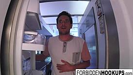 i ordered food delivery that turned into step-siblings banging