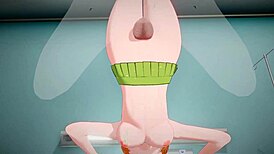 Hardcore Sex and Handjob with Moaning Yotsuba Nakano in 3D Hentai