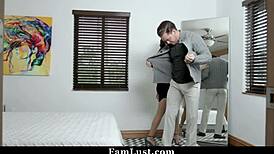 Stepsis Gives Awesome Makeover To Nerdy Stepbrother On FamLust