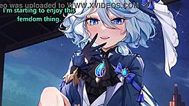 furina's joi femdom feet stroke helps quickshot