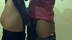 Hot Malaysian teen fucks big black dick