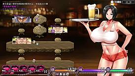 exploring karryns prison tavern in hentai game