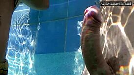 hardcore blowjob underwater with minnie manga 😍