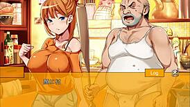 my girlfriend gets shared by friends in hentai game truth part two