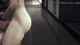 deep blowjob from asian japanese girl asking if you want more intense sucking