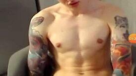 hot twink alexterner jerks off for chatroubate with muscular teen 18+ body