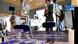 Intense hentai academy game with hardcore anime sex and explicit fucking scenes