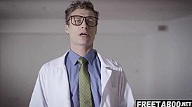 Emily Willis Double Creampied By Doctors After Caught