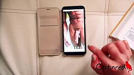 Blonde mommy masturbates to penis pics for real orgasm?