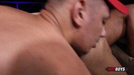 After the party, I had a wild orgy with my friends involving anal and blowjobs.