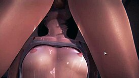 3D animation HS2 Brune delivers raw banging action