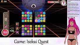 Lewdneko vtuber plays isekai quest part 2 😈