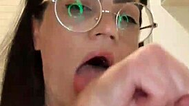 Hidden camera catches hot neighbor stripping while dancing seductively with her big ass