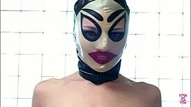 A Naughty Bitch Dreams Wet 'Bout Double Penetration by Masked Hunks