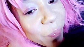 amateur swallows big cock load