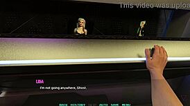 hot black haired babe wants to dance before i fuck her in this hentai