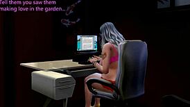 I swear, Doris Finkle in Sims 4 got dat big ass and tits, uh, golden shower too!