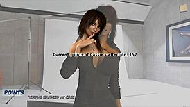 Big City Pleasures 47: Posing For Sexy Brunette Cassie