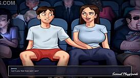 summertime saga my stepsister is horny and me too