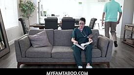 alex coal fucks her old family friend in taboo