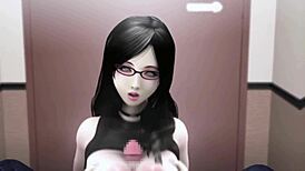 Get Fuck With Big Boob Chick Who I Dont Know - Hentai 3D 43!