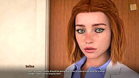 Become a rock star 83 selina route: erotic anime sex scenes unfold in this homemade game