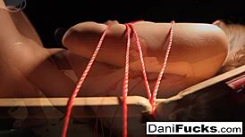 Dani Daniels Bound And Teased With Big Tits!