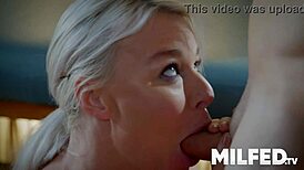 Can't keep my hands off my step mom in tight leggings! 😍