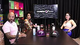 I thought being a woman meant just a pussy, but damn, taking 32cm cock is wild - Melissa Leal sheer red