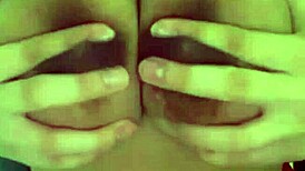 Retro Gay Scene with Horny Pregnant Cowgirl Getting Creamy Action