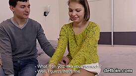 Holy Hell, Lovesome Nympho Spreads Yummy Pussy for Hardcore Defloration!