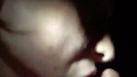 Sloppy Blowjob in Car Leads to Huge Cumshot