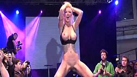 stepmom's public dildo demonstration