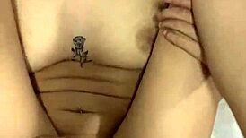 Finishing hardcore missionary with a creampie in my shaved pretty pussy