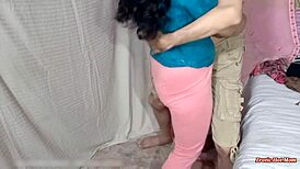 canada stepbrother dances hot mujra with desi stepsister sara 🔥