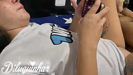 Young Girl Plays Game With Naughty Boyfriend