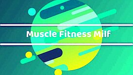 Muscle Mature Milf Goes Bareback Fucking Hard In Fitness Session - Part 2