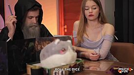 Little Adventurer Explores Big Porn in D&D Cosplay