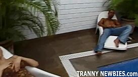 i wanna see u join our tranny orgy fun 😜