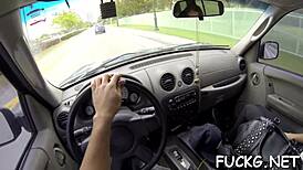 Feeling Intense Pleasure, Young Slut Rides Guy's Cock Sloppily On Spycam.