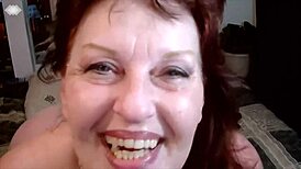 mature beauty dawnskye feels turned on by cum