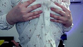 I love the icy thrill on my nipples